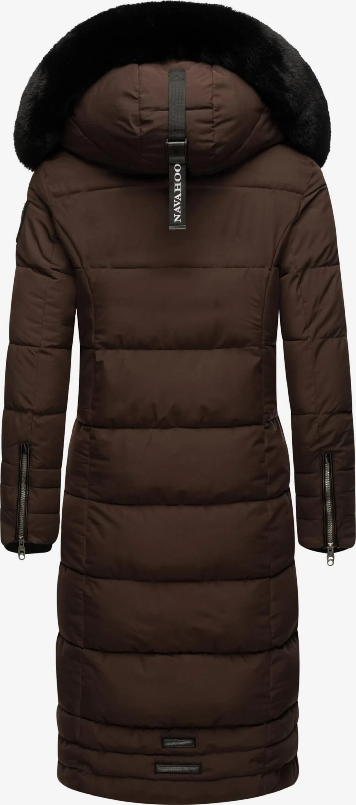 Navahoo Manteaux Dhiver Manteau D’hiver Fahmiyaa Femme Brun Foncé 5 Navahoo Manteaux Dhiver Manteau D’hiver Fahmiyaa Femme Brun Foncé - Image 3