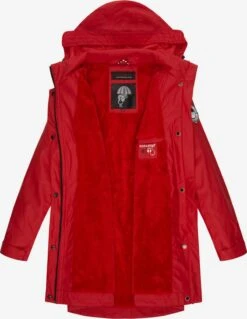 Navahoo Manteaux De Pluie Manteau Mi-saison Deike Femme Rouge -Navahoo Soldes d57ebeec9c4e0e0ef1bc1685aa6e5f04