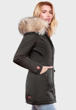 Navahoo Parkas Parka D’hiver Cristal Femme Kaki -Navahoo Soldes d60701533a0d72ced3722264cb2c3c3a