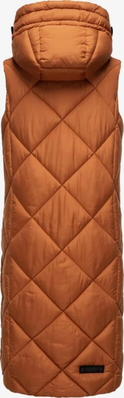Navahoo Vestes Sans Manches Gilet Schnuckel Femme Cognac -Navahoo Soldes d625fe9820b3e08f53063dda5ad1bd41
