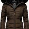 Navahoo Vestes Dhiver Veste D’hiver Melikaa Femme Chocolat -Navahoo Soldes d668a0e557ee224fc7e0c647c57e97a8