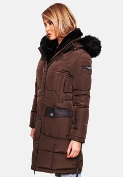 Navahoo Manteaux Dhiver Manteau D’hiver Sinja Femme Chocolat -Navahoo Soldes d7233da35b2bdd82efd721b8a79600fd