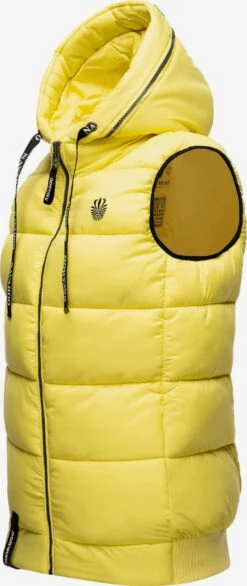 Navahoo Vestes Sans Manches Gilet Kassidy Femme Jaune -Navahoo Soldes d7cb9c9b697a952483a8e77db37c2b2a