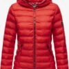 Navahoo Vestes De Mi-saison Veste Mi-saison Neevia Femme Rouge Feu -Navahoo Soldes d7e0c6300b4f3e145ccdd4bb21a8090d