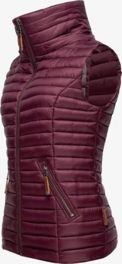 Navahoo Vestes Sans Manches Gilet Shadaa Femme Bordeaux -Navahoo Soldes d7f5f173dc677046c2f0592d303e3cee