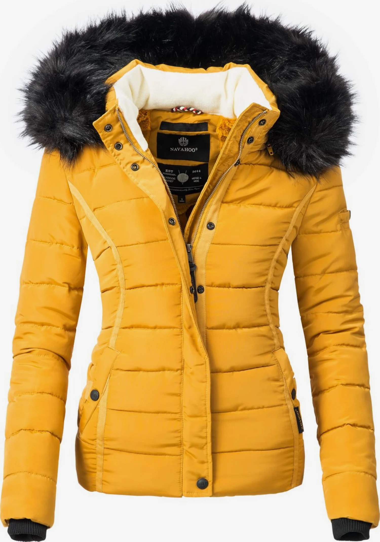 Navahoo Vestes Dhiver Veste D’hiver Miamor Femme Jaune Dor 3 Navahoo Vestes Dhiver Veste D’hiver Miamor Femme Jaune Dor