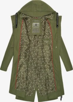 Navahoo Parkas Parka Mi-saison Josinaa Femme Vert -Navahoo Soldes d8f2bd1e33a06923eefb66f52e03f371