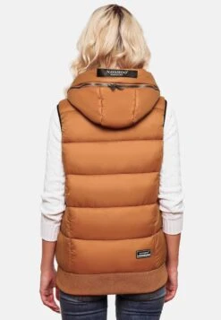 Navahoo Vestes Sans Manches Gilet Kassidy Femme Caramel -Navahoo Soldes d92107c00aa64f2119792376b6d18170