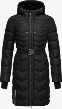 Navahoo Manteaux Dhiver Manteau D’hiver Alpenveilchen Femme Noir