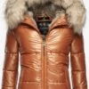 Navahoo Vestes Dhiver Veste D’hiver Tikunaa Femme Marron -Navahoo Soldes dbcc54056502f8dcb79dcc50da49a93b