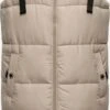 Navahoo Vestes Sans Manches Gilet Femme Beige -Navahoo Soldes dd06e3c45d946354e9cac314890c8e36
