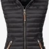 Navahoo Vestes Sans Manches Gilet Shadaa Femme Noir -Navahoo Soldes dd85e65a2f0d7f6e7c2f6cc202c7edae