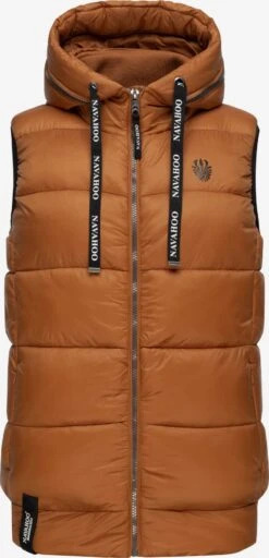 Navahoo Vestes Sans Manches Gilet Kassidy Femme Caramel