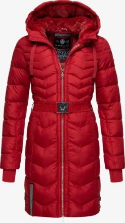 Navahoo Manteaux Dhiver Manteau D’hiver Alpenveilchen Femme Rouge -Navahoo Soldes dfbe11f688c02d4a6beb18d4b3aed540