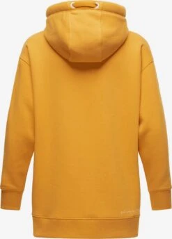 Navahoo Sweats à Capuche Sweat-shirt Silberengelchen Femme Jaune -Navahoo Soldes dfc9d08e6a9d37d219327761ab01810c