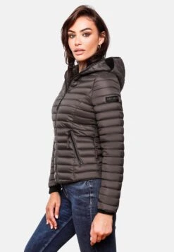 Navahoo Vestes De Mi-saison Veste Mi-saison Kimuk Femme Anthracite -Navahoo Soldes e142c4b050f58f054a74f18f61b3252c