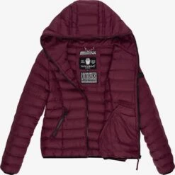 Navahoo Vestes De Mi-saison Veste Mi-saison Neevia Femme Bordeaux -Navahoo Soldes e2bd84df4b7e5c48511ac4b9728bc47a