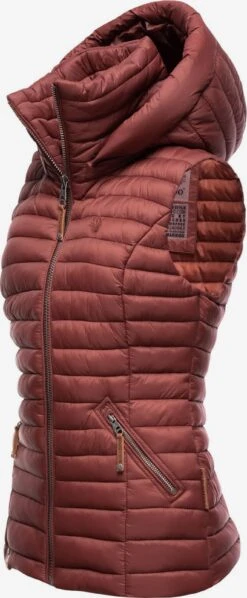 Navahoo Vestes Sans Manches Gilet Shadaa Femme Rouge Pastel -Navahoo Soldes e386ed23d012e7ecaafdbd5860c6e718