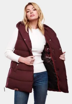 Navahoo Vestes Sans Manches Gilet Madilynaa Femme Bordeaux 16 Navahoo Vestes Sans Manches Gilet Madilynaa Femme Bordeaux -Navahoo Soldes e454bc42809363c6abfb45520ad08ef3