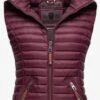 Navahoo Vestes Sans Manches Gilet Shadaa Femme Bordeaux -Navahoo Soldes e5b631f4c204357a9a806b5873e41e88
