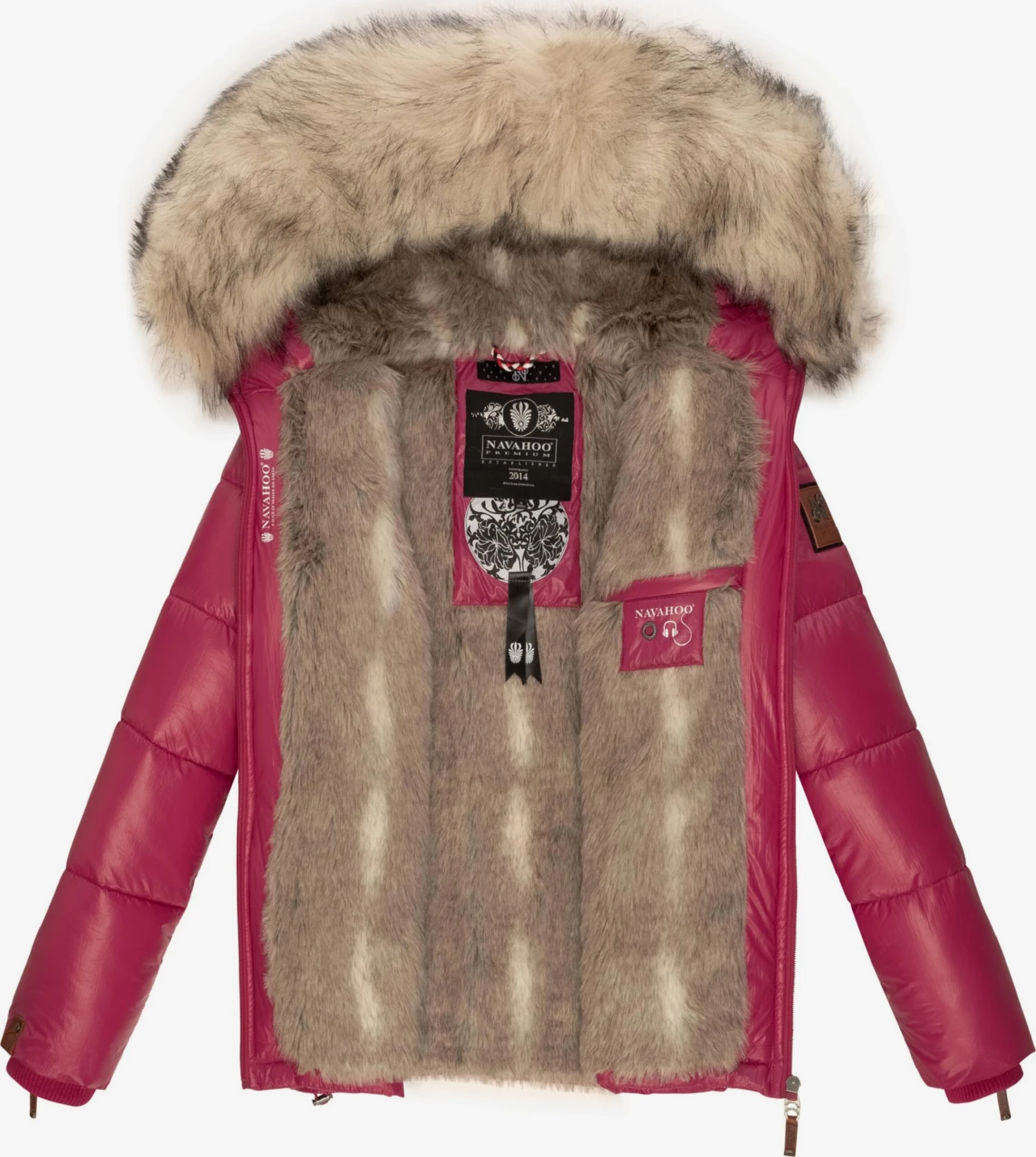 Navahoo Vestes Dhiver Veste D’hiver Tikunaa Femme Fuchsia 7 Navahoo Vestes Dhiver Veste D’hiver Tikunaa Femme Fuchsia - Image 5