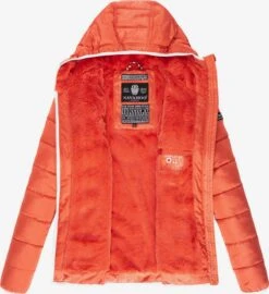 Navahoo Vestes De Mi-saison Veste Mi-saison Elva Femme Orange -Navahoo Soldes e7299c86357d18f36d0e78868ca37c7d