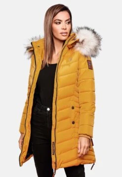 Navahoo Manteaux Dhiver Manteau D’hiver Nimalaa Femme Jaune Dor -Navahoo Soldes e8d2584220f4965c34e01e46033bd165