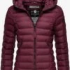 Navahoo Vestes De Mi-saison Veste Mi-saison Neevia Femme Bordeaux -Navahoo Soldes e8f12db5abd718fe354b02809e14921c