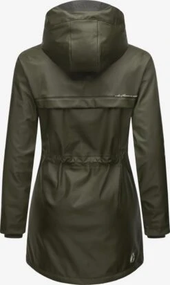 Navahoo Manteaux De Pluie Manteau Mi-saison Rainy Forest Femme Olive -Navahoo Soldes e963eb625acfd548b46d2335d93240fe