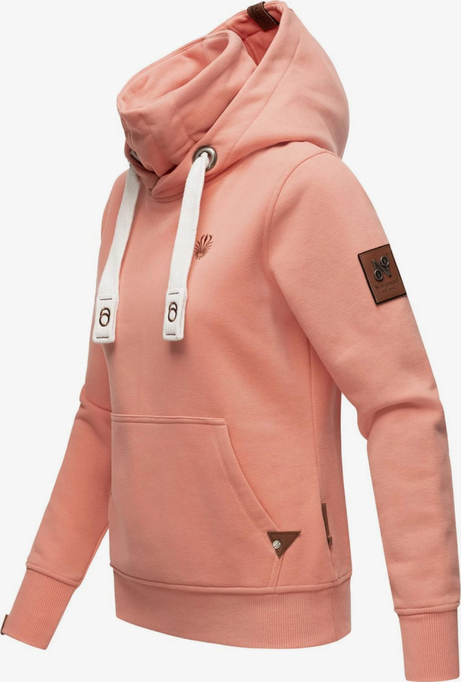 Navahoo Sweats à Capuche Sweat-shirt Raniaa Femme Abricot 5 Navahoo Sweats à Capuche Sweat-shirt Raniaa Femme Abricot - Image 3