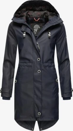 Navahoo Manteaux De Pluie Manteau Fonctionnel Rainy Flower Femme Bleu Nuit -Navahoo Soldes eb33f8f40c02cbe6c64c3a40a8dfd6c2