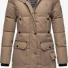 Navahoo Manteaux Dhiver Manteau D’hiver Cosimaa Femme Chamois -Navahoo Soldes ee09b1387e4efaedcddd46f5c9b38bf3