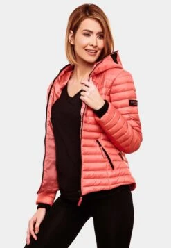 Navahoo Vestes De Mi-saison Veste Mi-saison Kimuk Femme Corail -Navahoo Soldes eea840aaeb76a2aae70a70aa66e54bc8