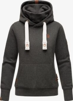 Navahoo Sweats à Capuche Sweat-shirt Raniaa Femme Gris Foncé