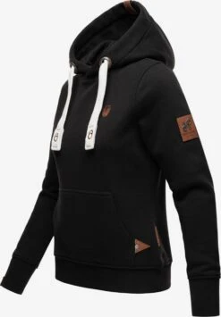 Navahoo Sweats à Capuche Sweat-shirt Damlaa Femme Noir -Navahoo Soldes f200175562e9ceafd1d04b81e1d22395