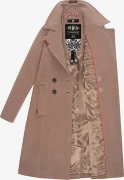 Navahoo Manteaux Dhiver Manteau D’hiver Wooly Femme Beige -Navahoo Soldes f2344cc6be43059bafb7c5ce8af8d628