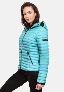 Navahoo Vestes De Mi-saison Veste Mi-saison Kimuk Femme Bleu -Navahoo Soldes f2d6b3857f9da5a92b77abe238a3722c