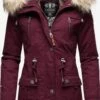 Navahoo Parkas Parka D’hiver Honigfee Femme Bordeaux -Navahoo Soldes f3de34fb6cf1af8eb1a2d303e03bcd35