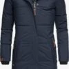 Navahoo Manteaux Dhiver Manteau D’hiver Halina Femme Bleu Marine -Navahoo Soldes f46158065696c73c6e1214bc20effabc
