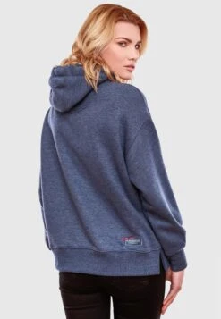 Navahoo Sweats à Capuche Sweat-shirt Goldfee Femme Bleu -Navahoo Soldes f5a02af90083a2311994d0fbf5b16d8d