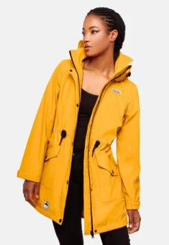 Navahoo Manteaux De Pluie Manteau Mi-saison Deike Femme Jaune Dor -Navahoo Soldes f5d12e1f3f52acd6cbd55f88bc73573e