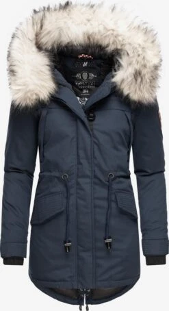Navahoo Parkas Parka D’hiver Femme Bleu Foncé