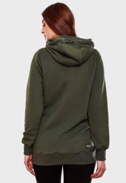 Navahoo Sweats à Capuche Sweat-shirt Zauberelfe Femme Olive -Navahoo Soldes f888b8a7d2002f82a46e4cd6d41cc597