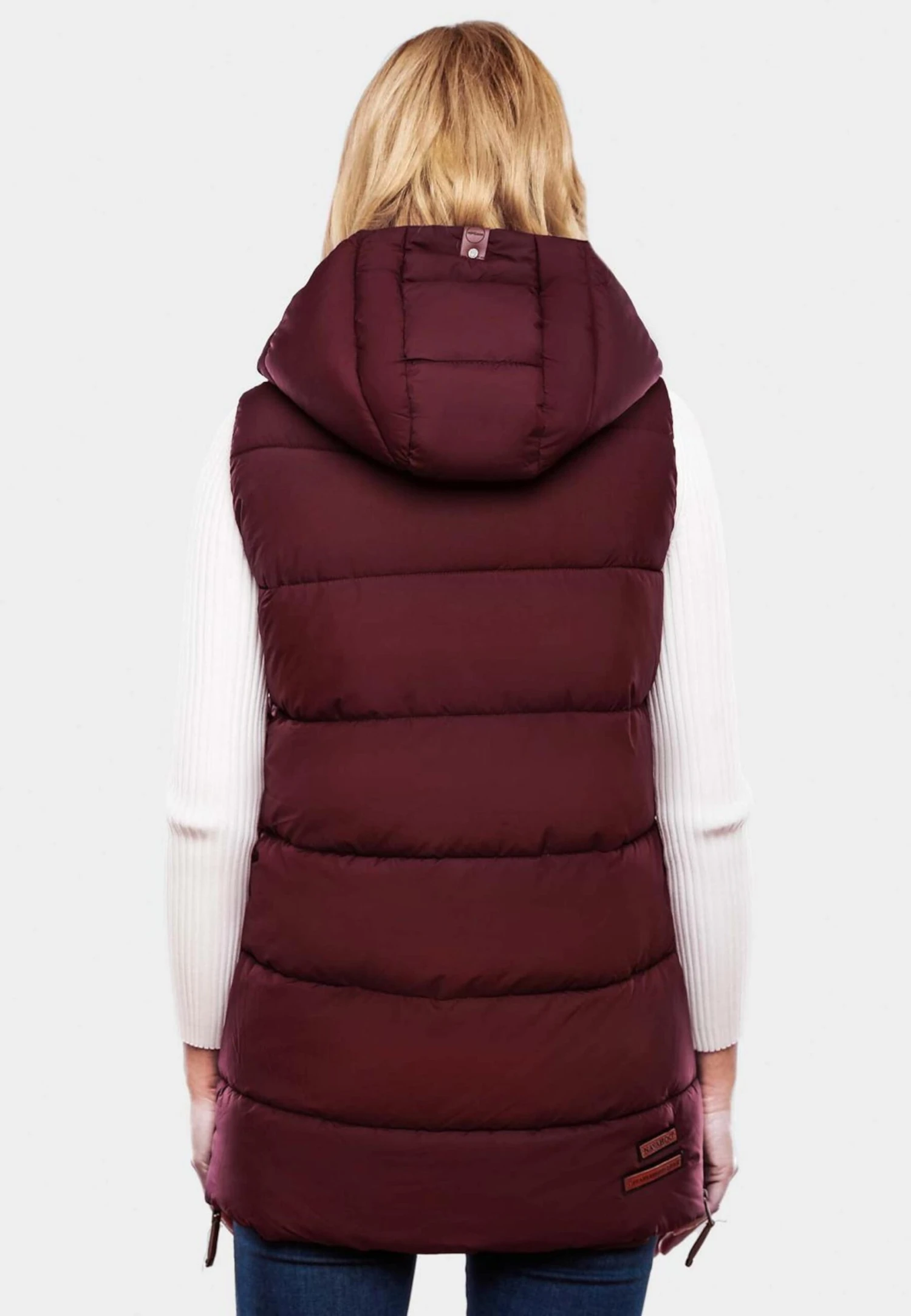 Navahoo Vestes Sans Manches Gilet Madilynaa Femme Bordeaux 8 Navahoo Vestes Sans Manches Gilet Madilynaa Femme Bordeaux - Image 6