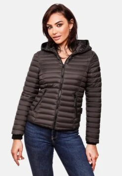 Navahoo Vestes De Mi-saison Veste Mi-saison Kimuk Femme Anthracite -Navahoo Soldes f90c6731f3e20d7212f0d92cb3f5c8bd