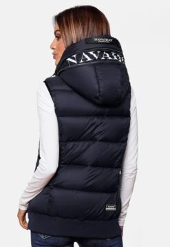 Navahoo Vestes Sans Manches Gilet Kassidy Femme Bleu Marine -Navahoo Soldes f9fbdf36e59480ae13cedb90257218e0