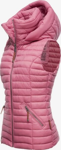 Navahoo Vestes Sans Manches Gilet Shadaa Femme Rose Ancienne -Navahoo Soldes fa14df33079a5731956fef33f269a668