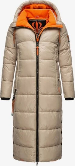 Navahoo Manteaux Dhiver Manteau D’hiver Schmuseengel Femme Taupe -Navahoo Soldes fa978760ef7b2c7588cf5bb1c2a6d767