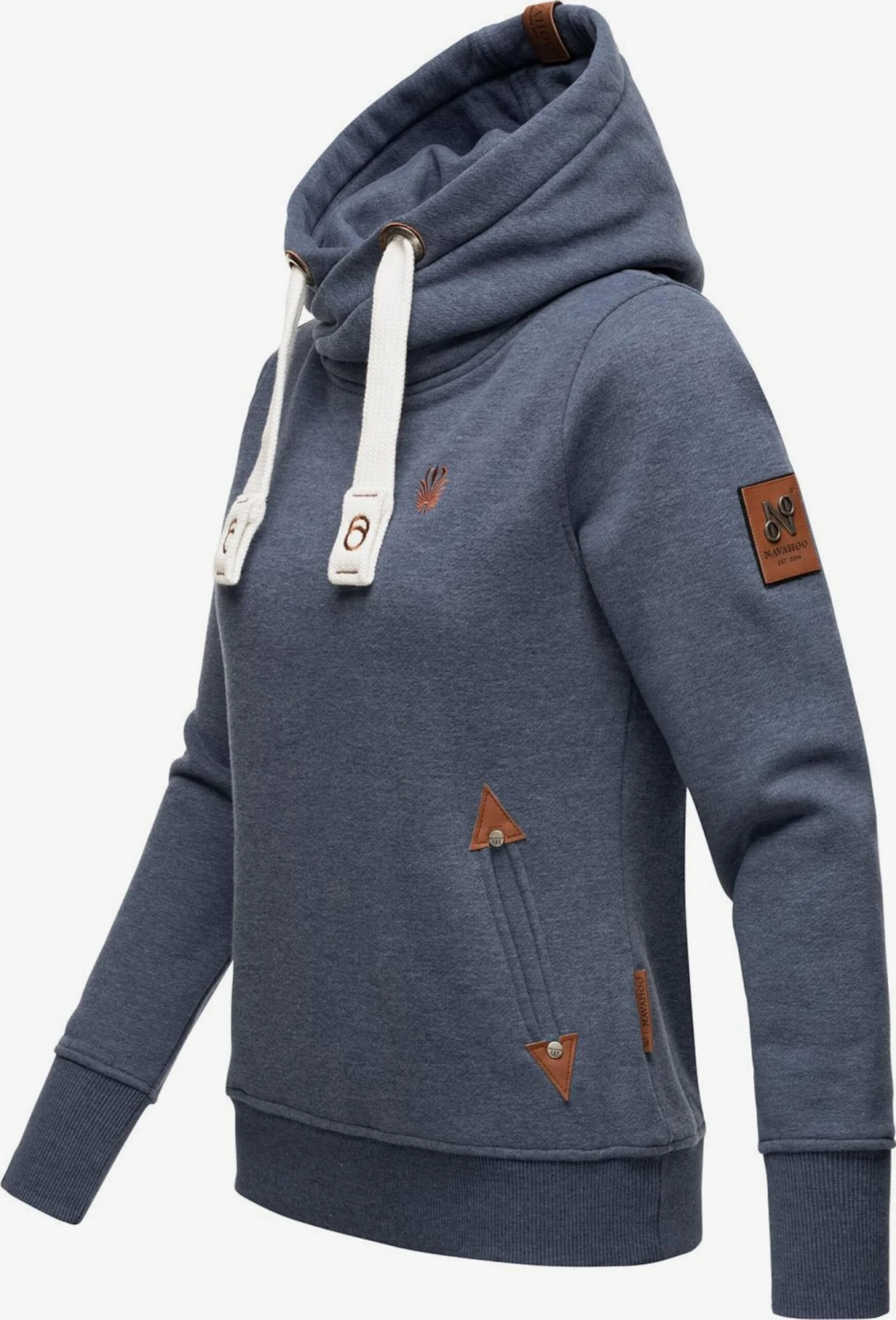 Navahoo Sweats à Capuche Sweat-shirt Namikaa Femme Bleu Nuit 4 Navahoo Sweats à Capuche Sweat-shirt Namikaa Femme Bleu Nuit - Image 2