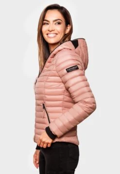 Navahoo Vestes De Mi-saison Veste Mi-saison Kimuk Femme Rose Clair -Navahoo Soldes fadc6f9ba580f6944ac7754bec389df8
